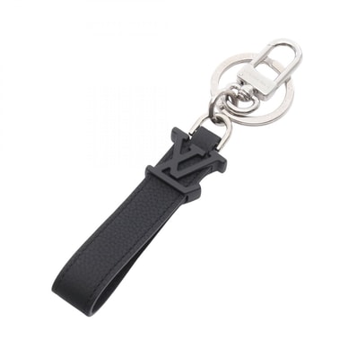 ルイ・ヴィトン LOUIS VUITTON ドラゴンヌ チャーム アクセサリー レザー アエログラム ノワール メンズ ブラック系 M01194 【中古】
