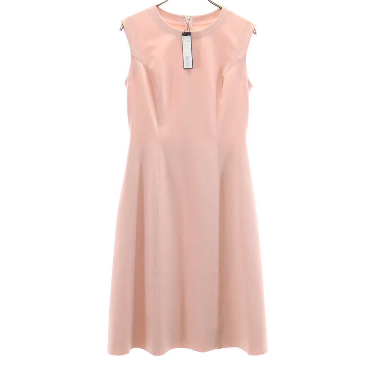 未使用 FOXEY NEW YORK フォクシーニューヨーク 日本製 ノースリーブ ワンピース 40 ピンク