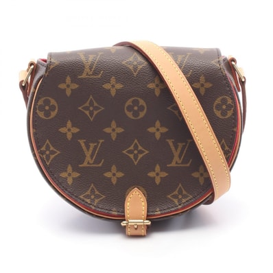 ルイ・ヴィトン LOUIS VUITTON タンブラン ショルダーバッグ バッグ PVCコーティングキャンバス レザー モノグラム レディース ブラウン系 M51179 【中古】