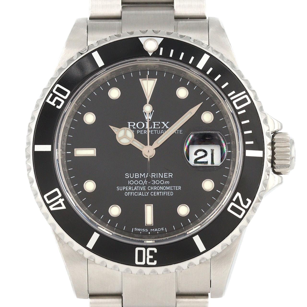 【ノーメンテナンス還元価格】ロレックス サブマリーナーデイト 16610 SS 自動巻 ランダム番