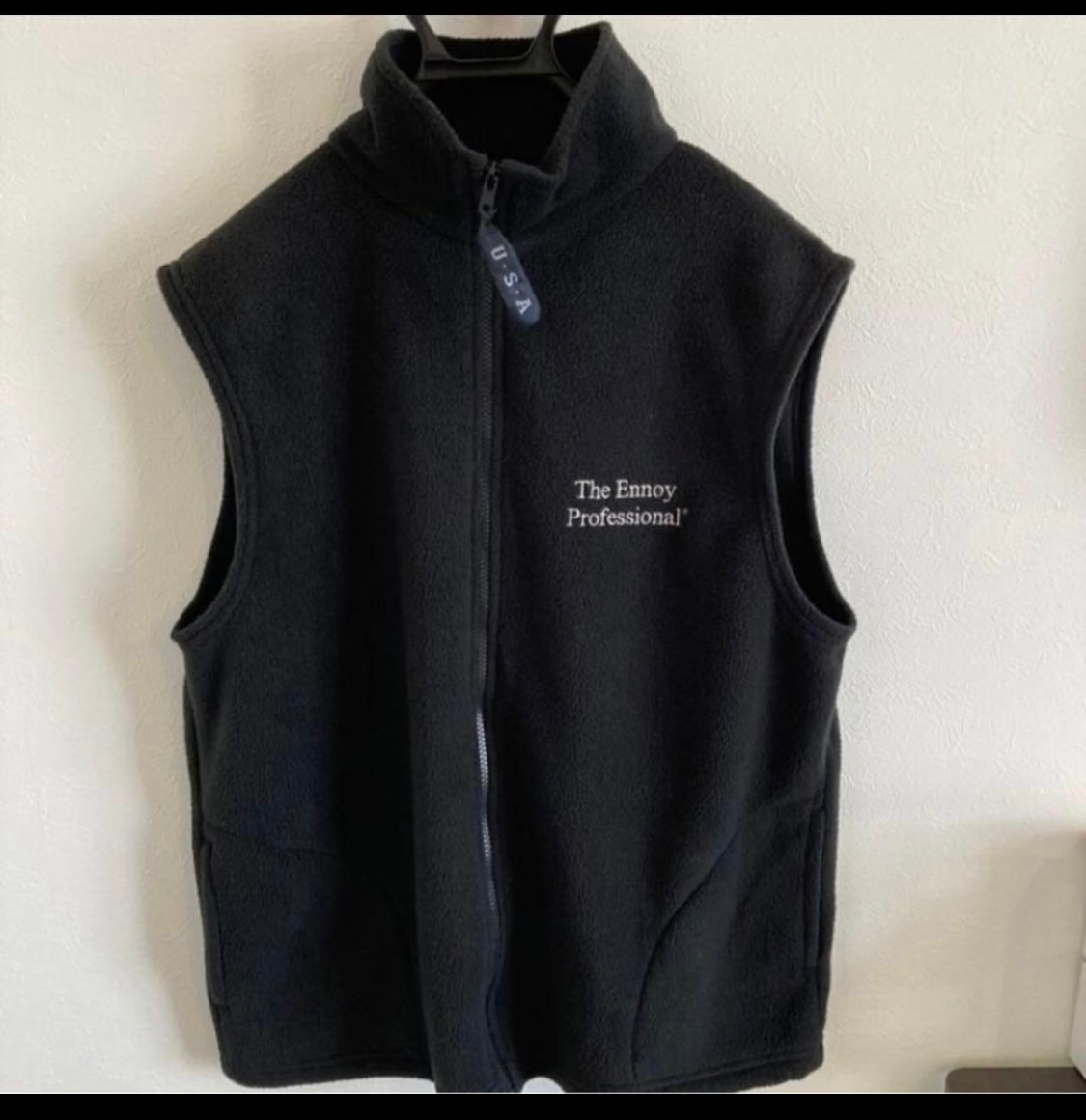 ENNOY Professional Fleece Vest (USA) "Black"