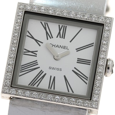 シャネル マドモアゼル ダイヤベゼル H0830 レディース 【中古】