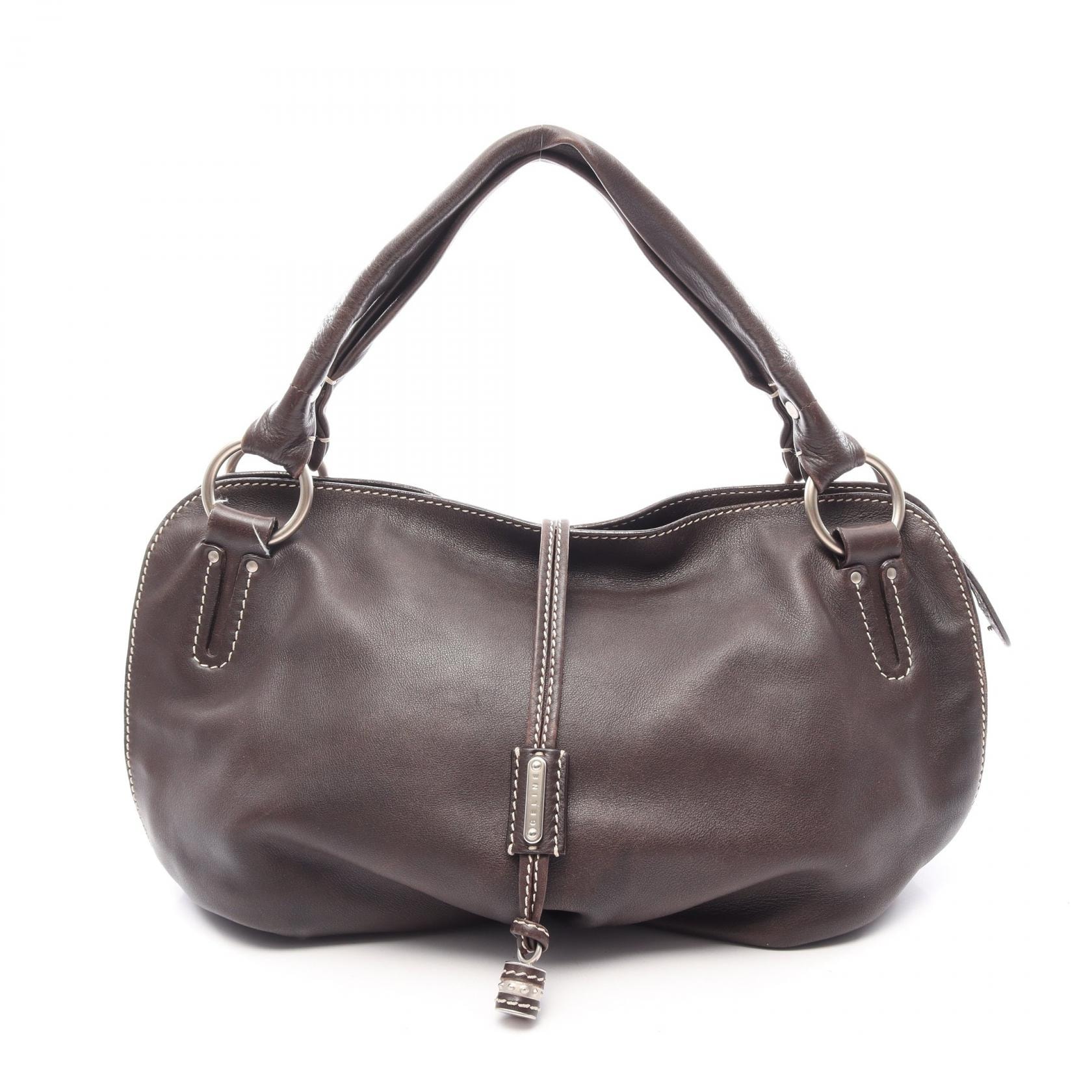 セリーヌ CELINE ビタースウィート ハンドバッグ バッグ レザー レディース ブラウン系 【中古】