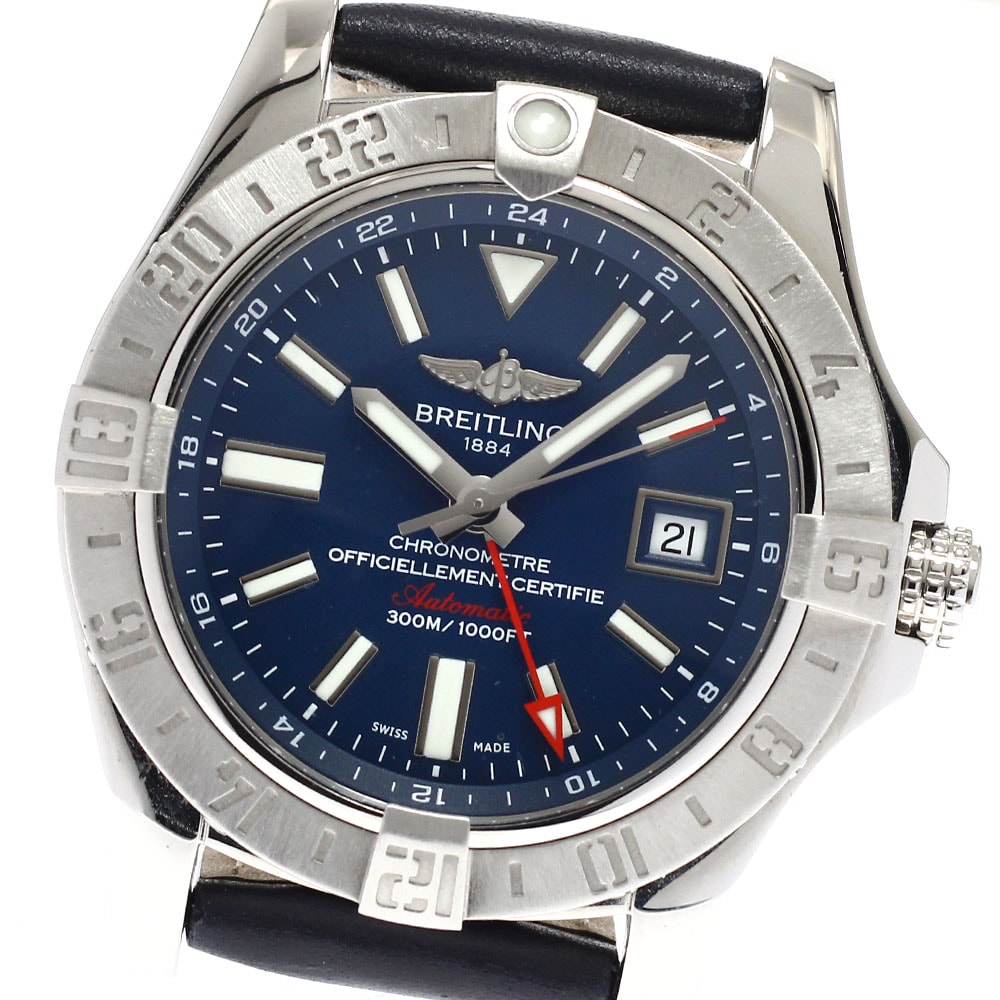 ☆良品 ブライトリング アベンジャーII GMT A32390 メンズ 【中古】