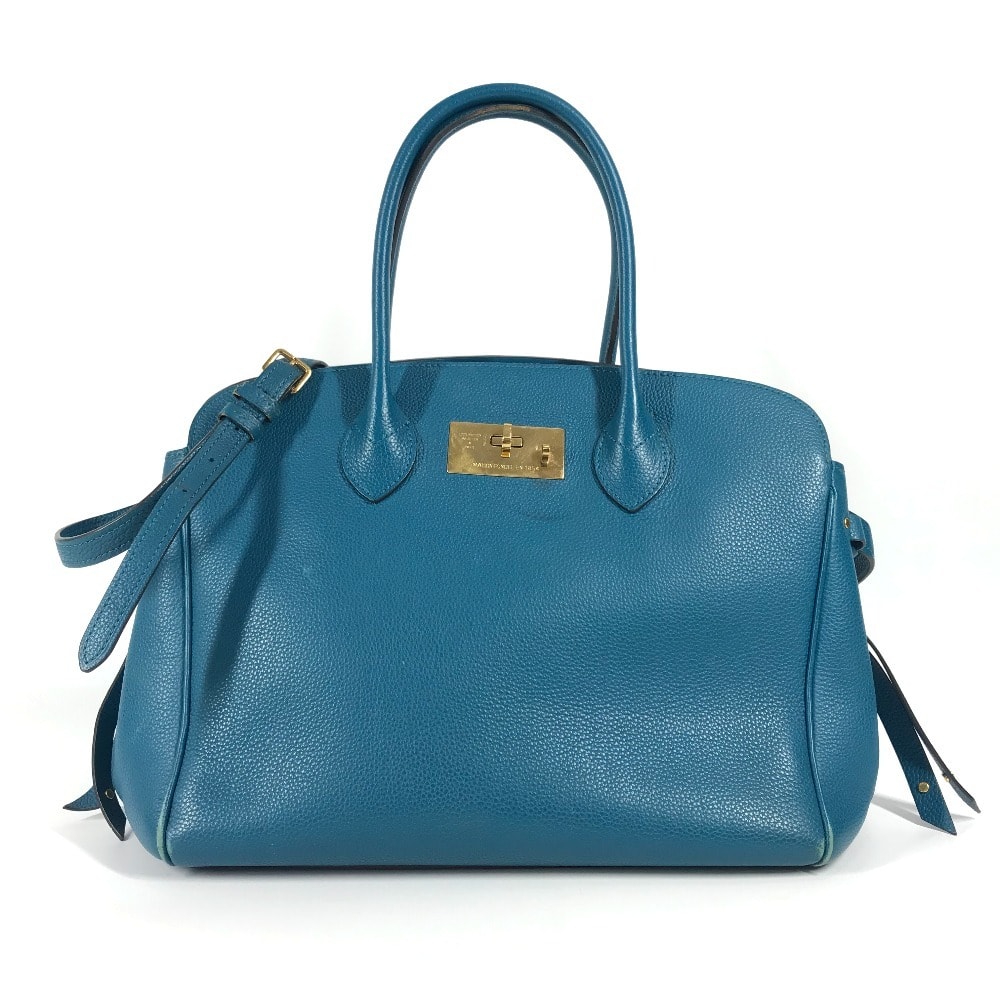 ルイヴィトン LOUIS VUITTON ミラMM M55023 カバン 2WAYバッグ ショルダーバッグ 肩掛け トートバッグ トリヨンレザー コルヴェール ブルー
