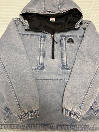 Supreme Nike ACG Denim Pullover "Washed Blue"