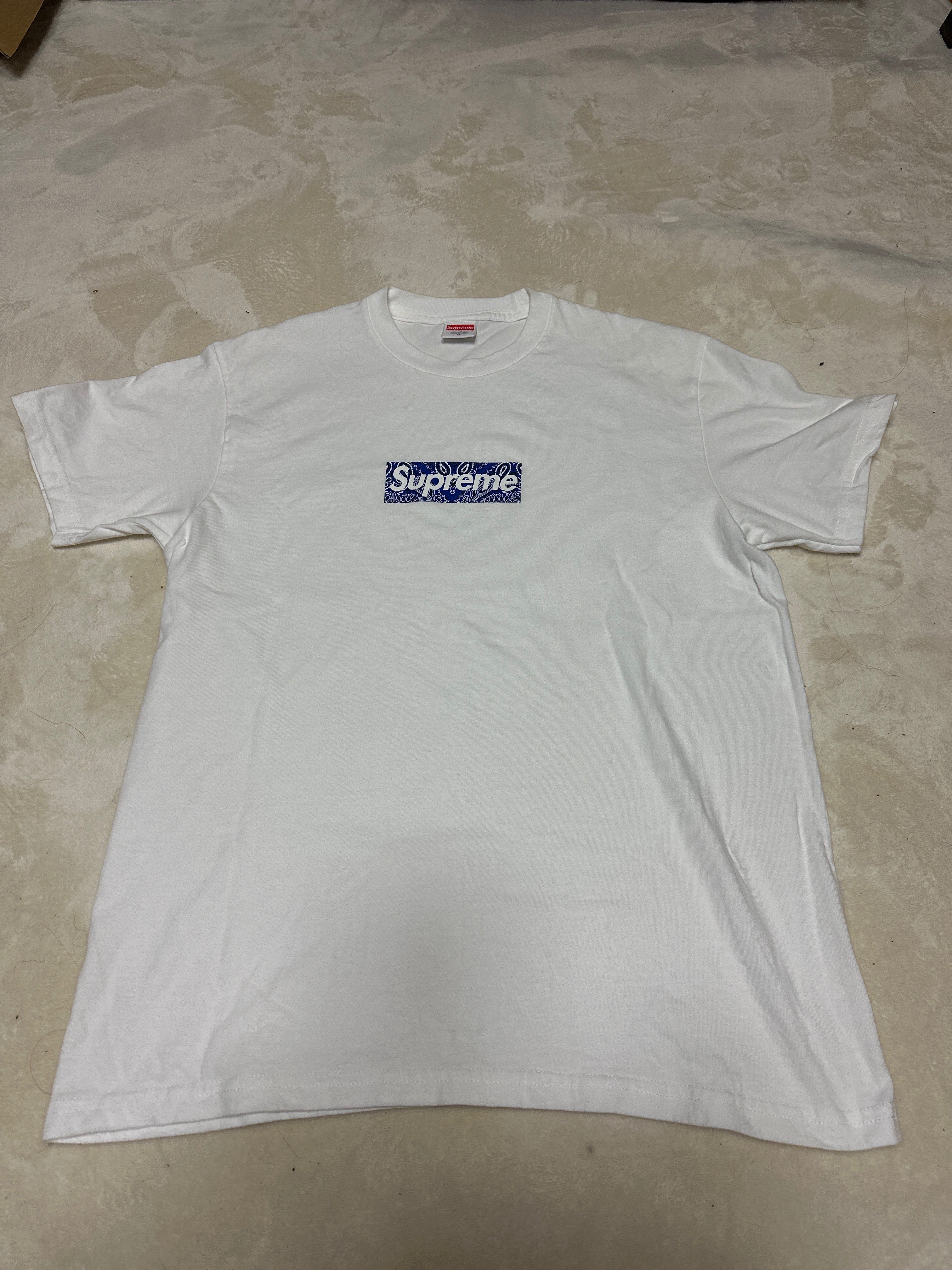 Supreme Bandana Box Logo Tee "White"