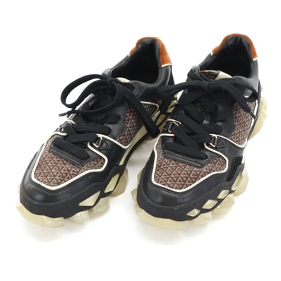 JIMMY CHOO ジミーチュウ DIAMOND X TRAINER スニーカー 40 ブラック FHF 204 保存袋付き