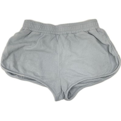 プラダ 24SS 132402 ブルー トライアングル スウェットショーツ XS