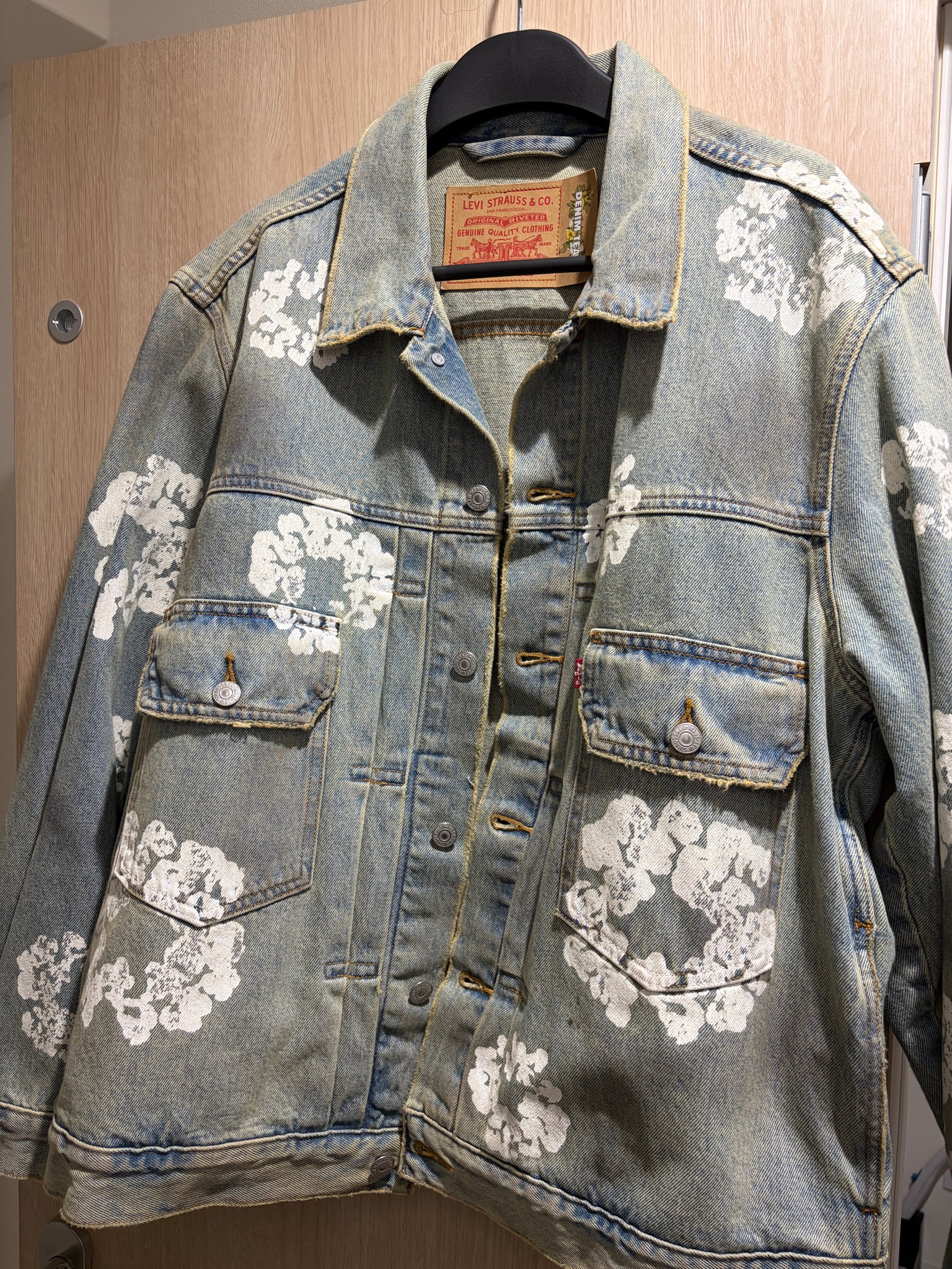 LEVI'S x Denim Tears Type-2 All Over Wreath "Light Wash"