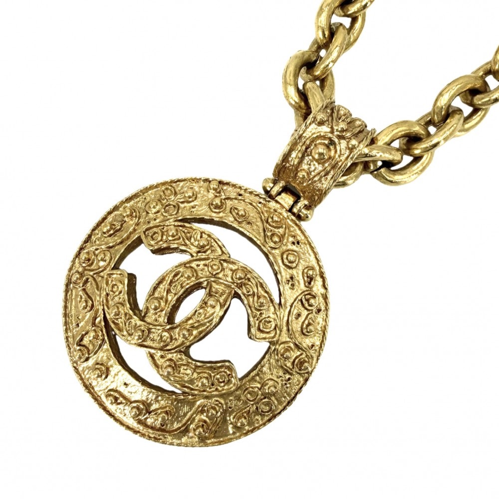 CHANEL シャネル ネックレス ココマーク ロングネックレス アクセサリー GP    94A レディース 約113.3g 1994年【中古品】