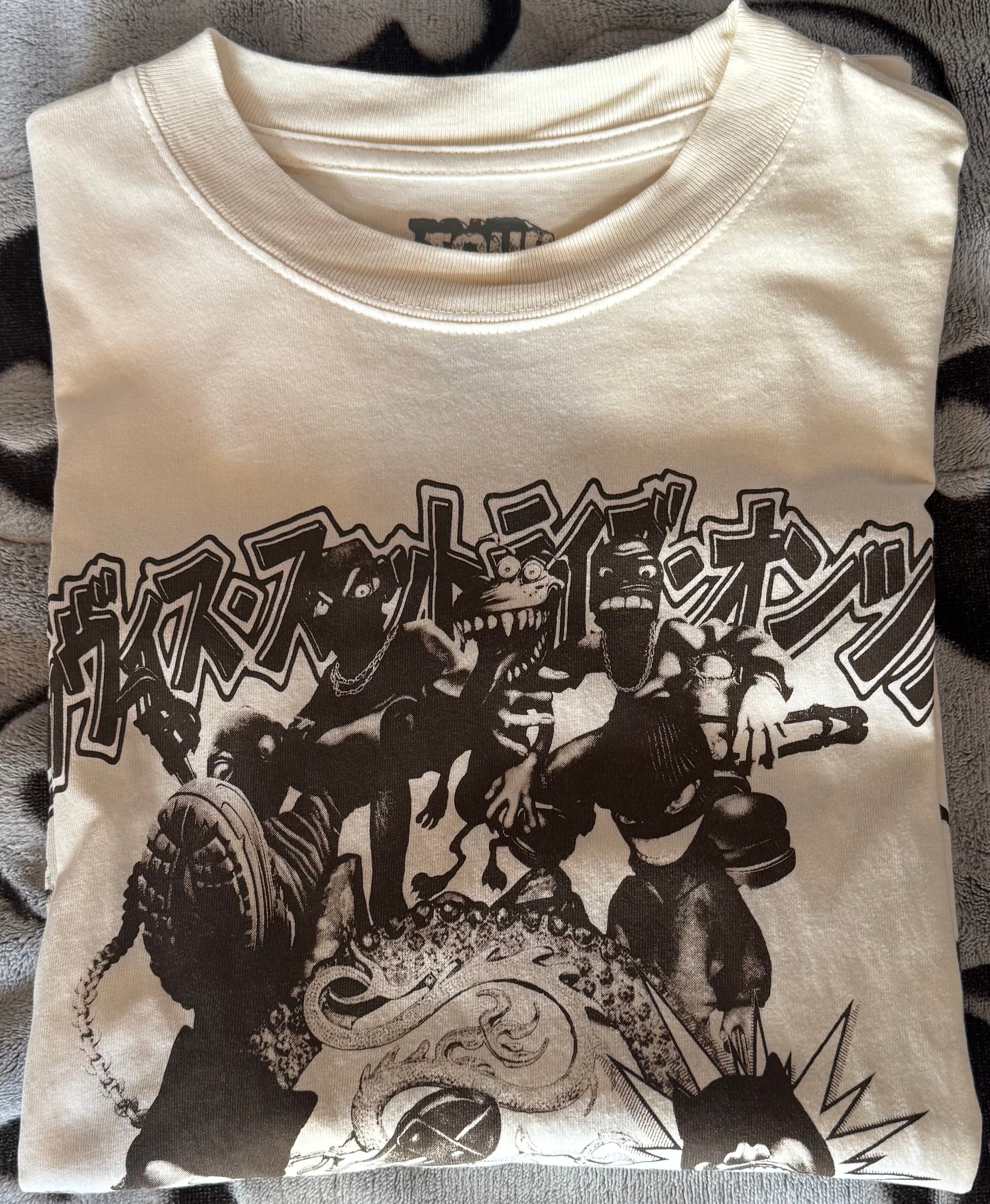 トラヴィススコット カクタスジャック マキシマス イン トウキョウ Tシャツ "ナチュラル"