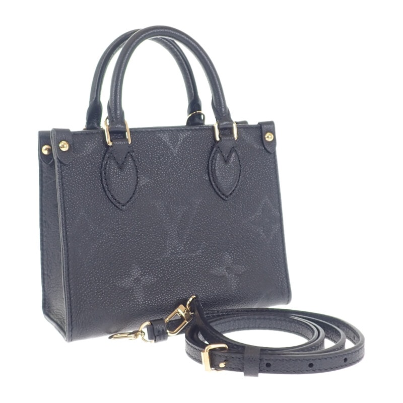 Louis Vuitton Onthego BB Monogram Empreinte Leather "Noir"