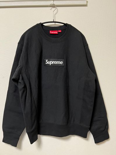 Supreme Box Logo Crewneck Sweatshirt "Black" (18FW)