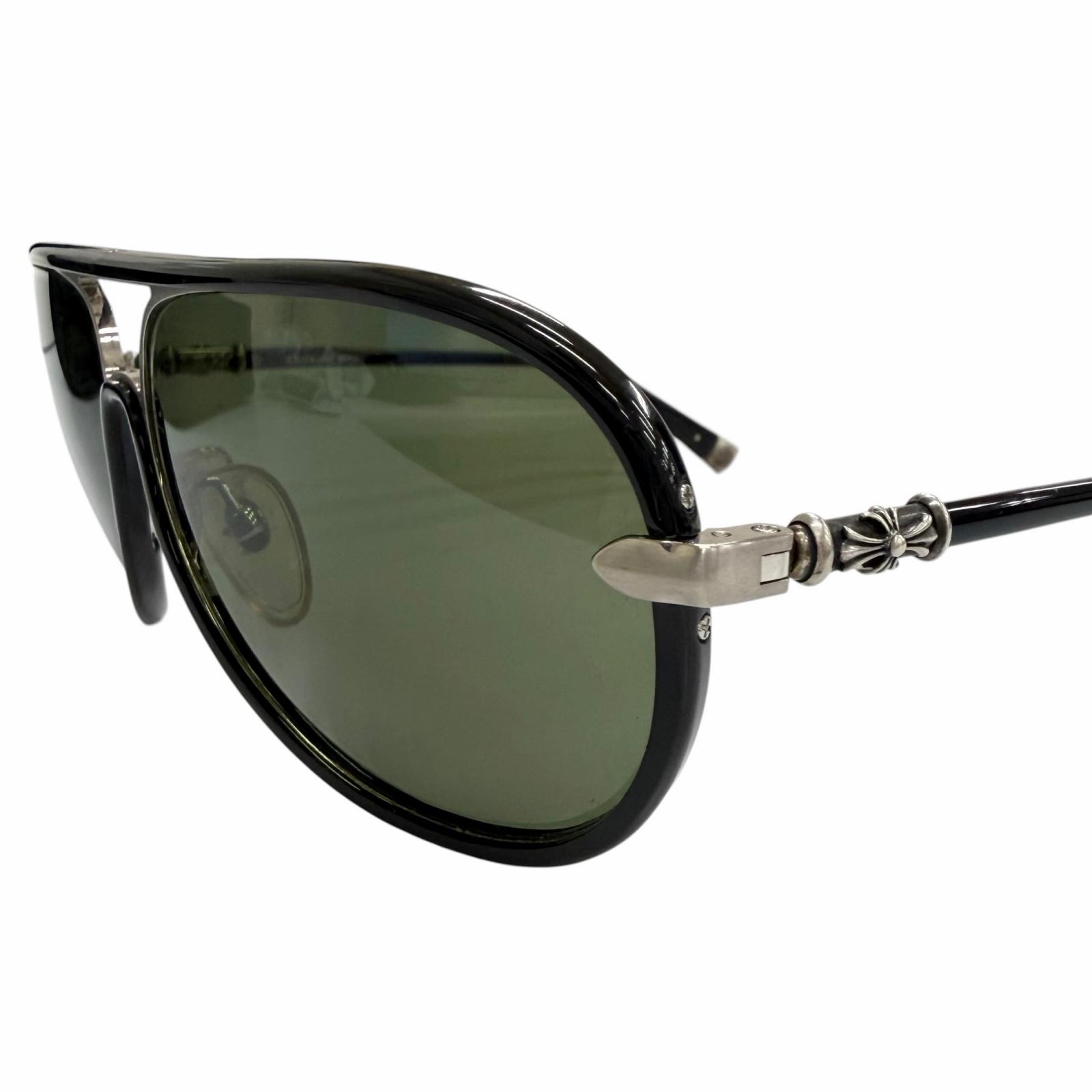 Chrome Hearts M.FLAPS Sunglasses "Black/Silver"