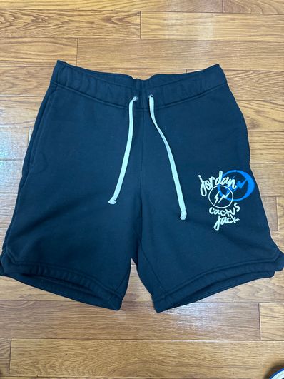 Air Jordan Travis Scott Fragment Shorts "Black" DJ0617-010 / DJ0618-010