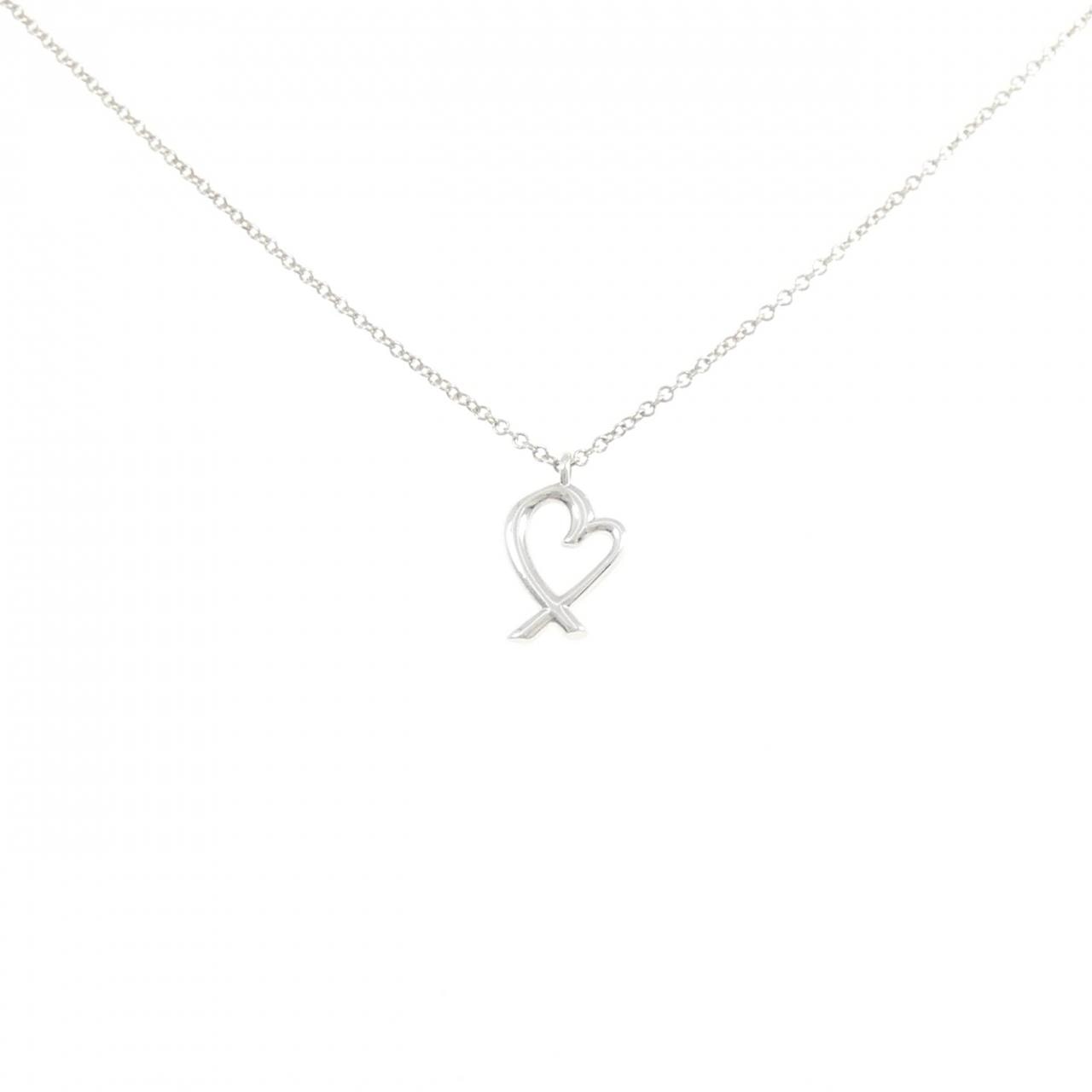 ティファニー ラビングハート ネックレス