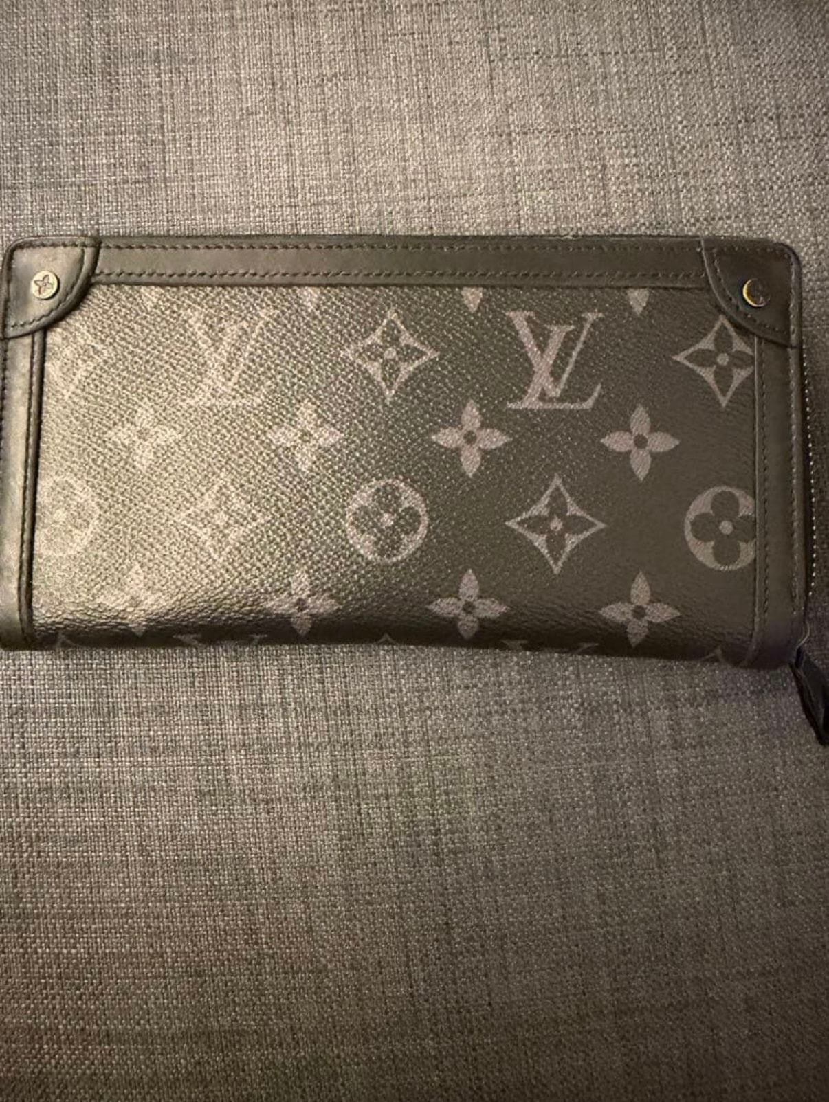 Louis Vuitton Trunk Zippy Wallet Monogram Eclipse