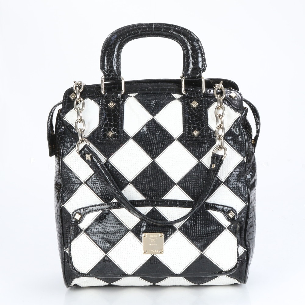 MCM エムシーエム クロコダイル パイソン エンボス パテント