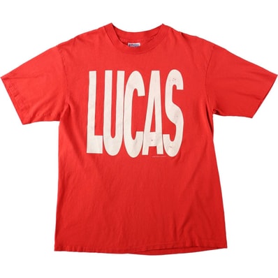 古着 80年代 ヘインズ Hanes LUCAS ルーカスの初恋メモリー 映画 ムービーTシャツ USA製 メンズXL相当 ヴィンテージ/evb036066