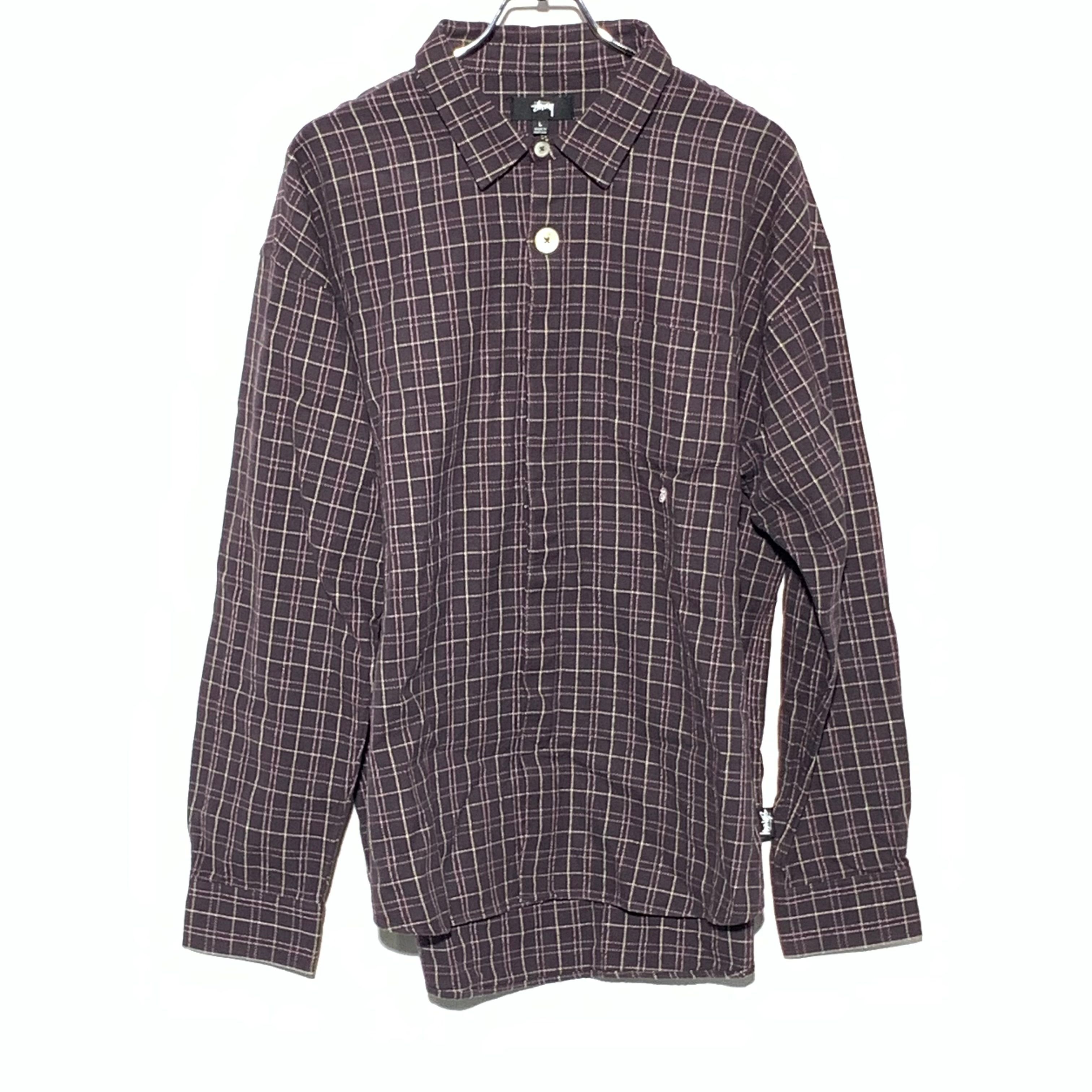 Stussy Big Button Plaid LS Shirt "Multi"