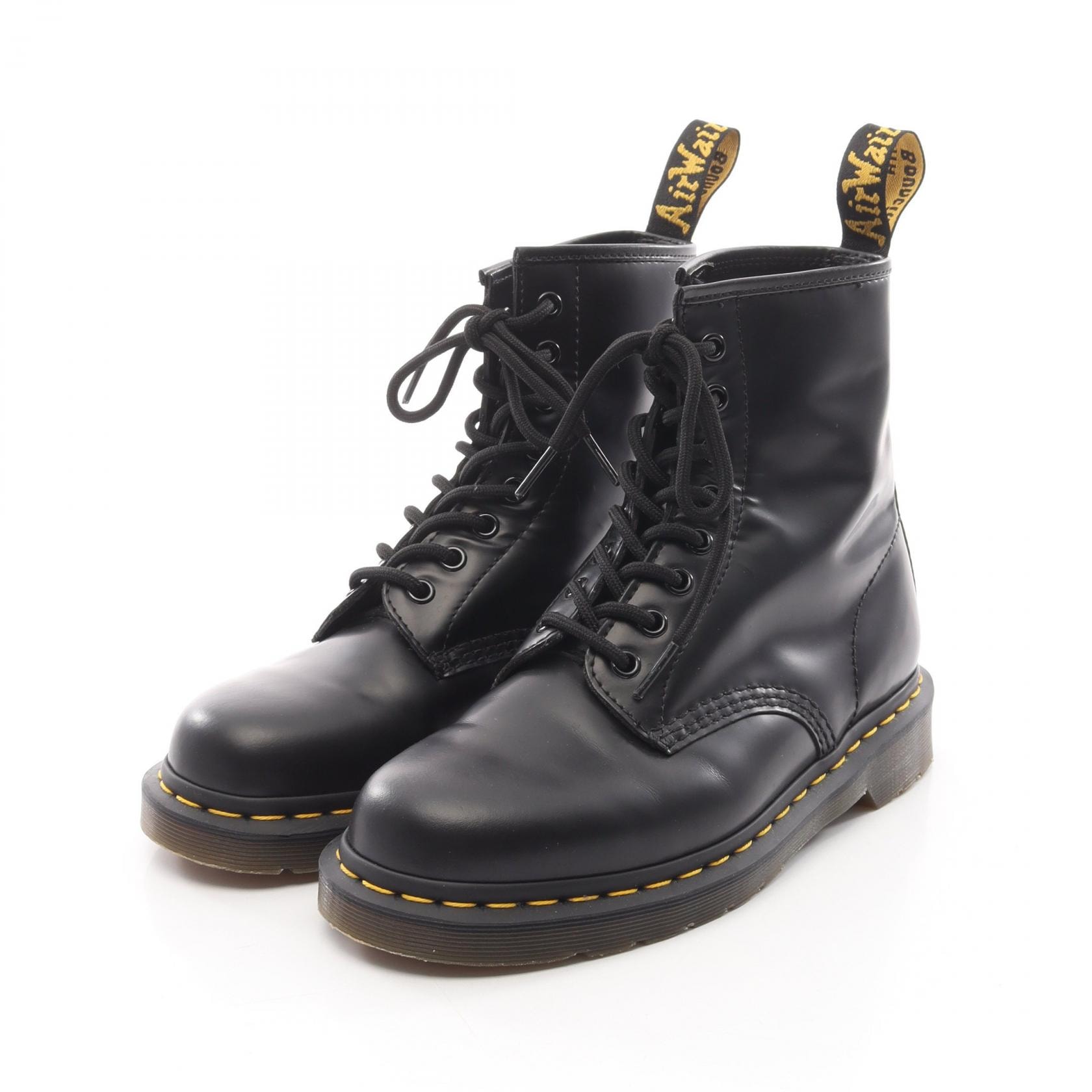 ドクターマーチン Dr.Martens 1460 8ホール ブーツ 靴 レザー メンズ ブラック系 【中古】