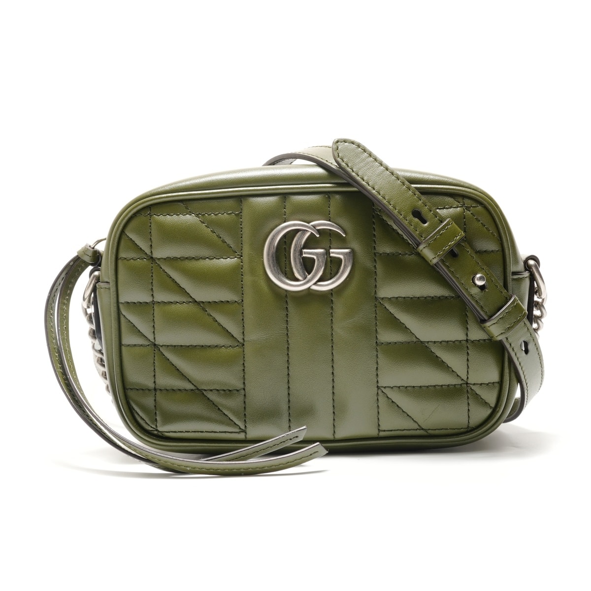 グッチ GUCCI GGマーモント ショルダーバッグ【中古】