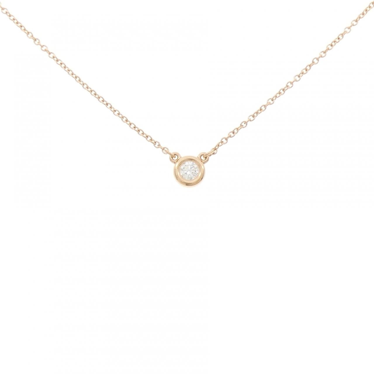 ティファニー バイザヤード ネックレス 0.10CT