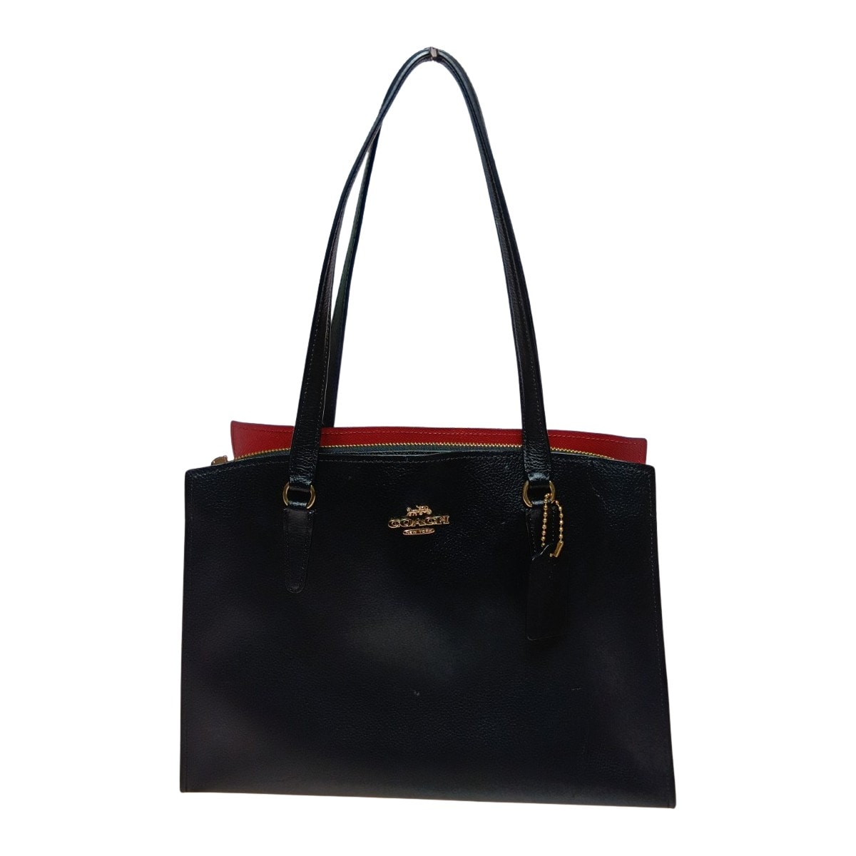 COACH コーチ テイタム キャリーオール トートバッグ ショルダーバッグ C4078 ブラック