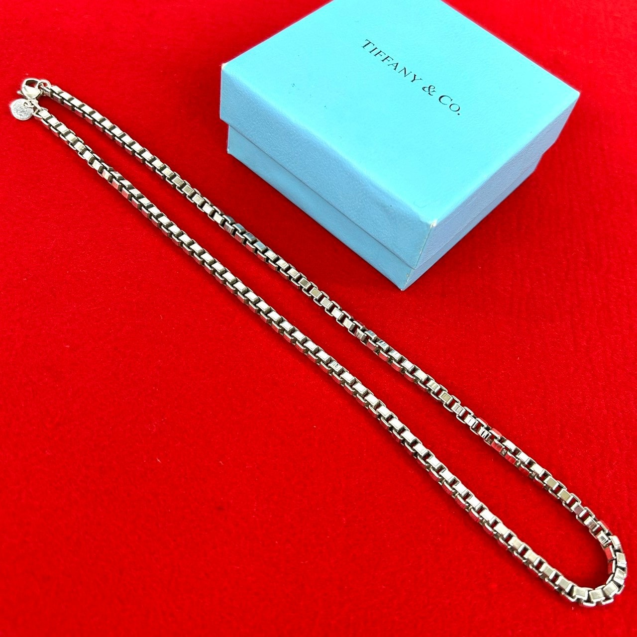 TIFFANY&Co. ティファニー ベネチアン ネックレス シルバー925 ネックレス シルバー
31531