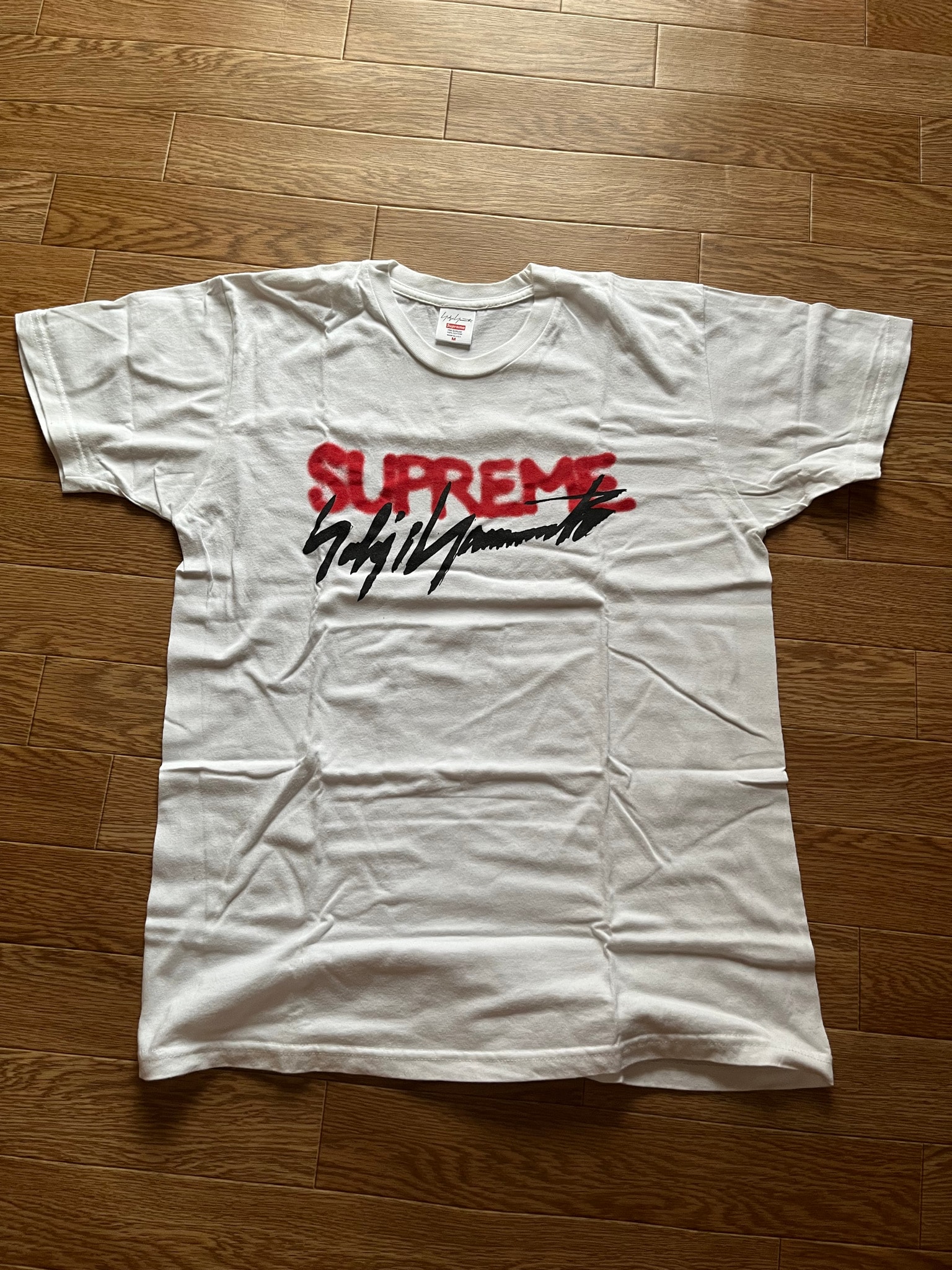 Supreme x Yohji Yamamoto Logo Tee "White"