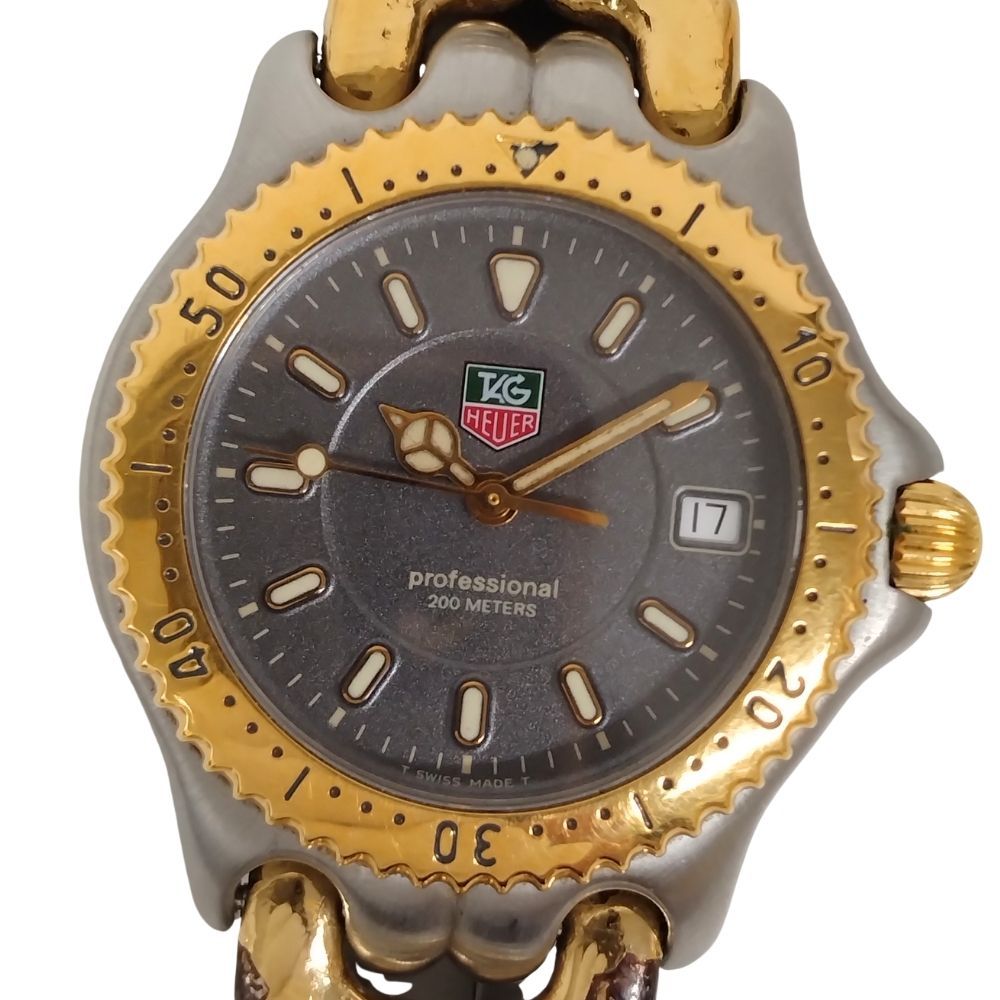 TAG HEUER タグホイヤー WG1220-K0 セルシリーズ デイト クォーツ ボーイズ 腕時計 C735