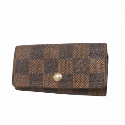 ★SALE【6fd5248】ルイヴィトン キーケース ダミエ ミュルティクレ4 N62631 エベヌ【中古】メンズ レディース ユニセックス