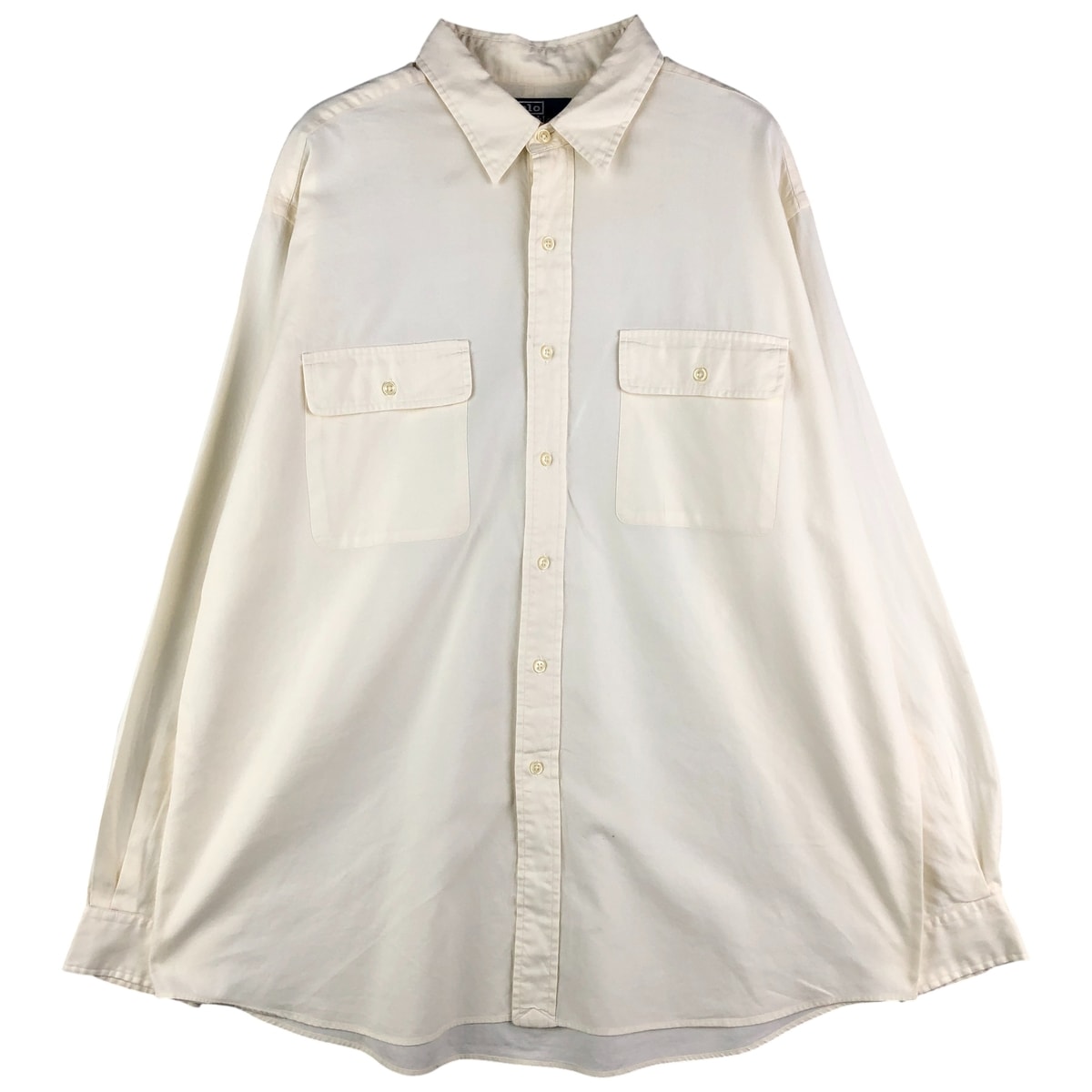 古着 ラルフローレン Ralph Lauren POLO by Ralph Lauren WHITFIELD 長袖 コットンシャツ メンズXL相当/eaa602865