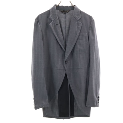 COMME des GARCONS HOMME PLUS コムデギャルソンオムプラス 2013年 日本製 テーラードジャケット S グレー系