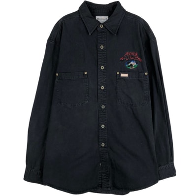 古着 カーハート Carhartt AXNER EXCAVATING アドバタイジング 長袖 ワークシャツ メンズL相当/eaa643489