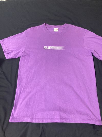 Supreme Motion Logo Tee "Purple" (20SS)