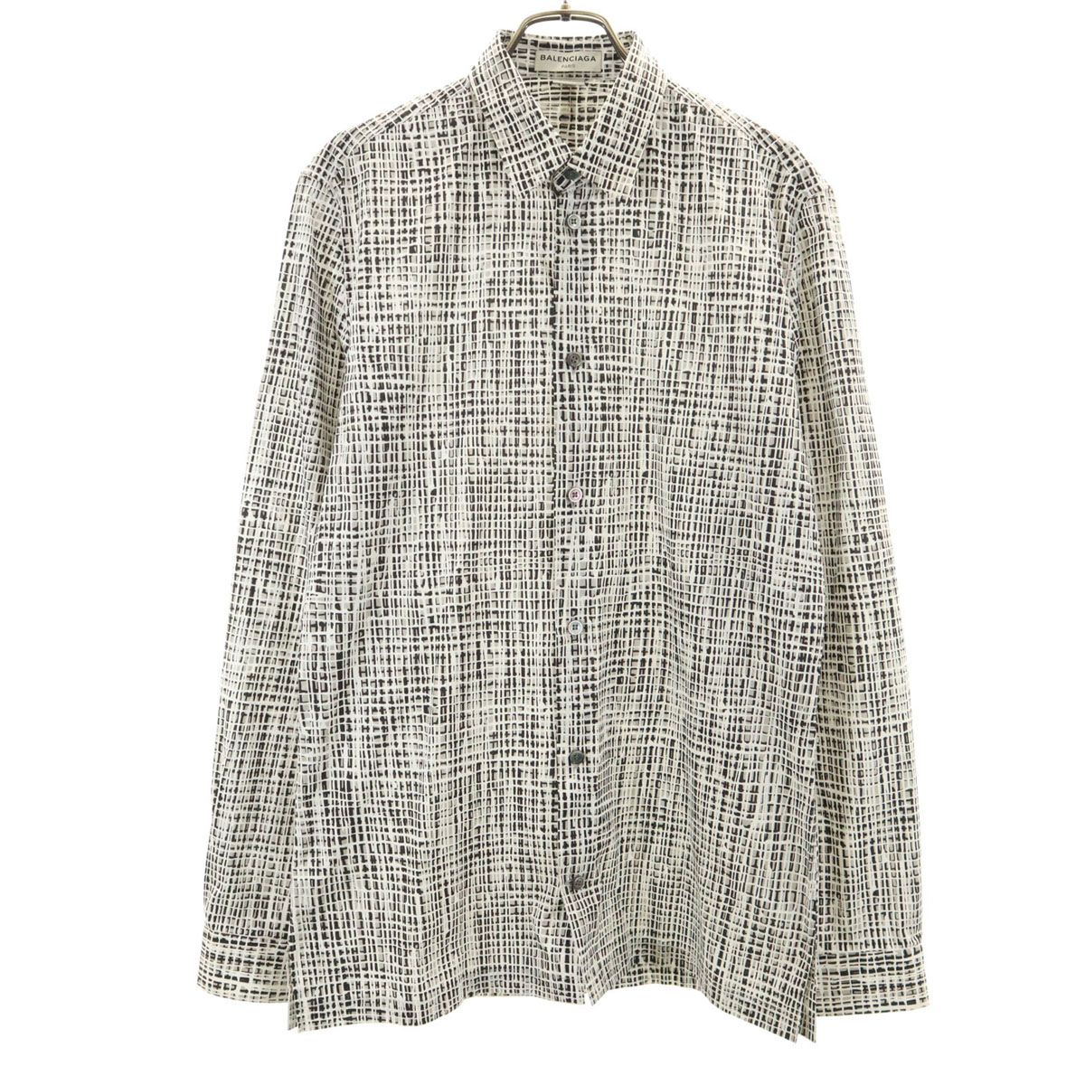 BALENCIAGA バレンシアガ 長袖 コットンシャツ