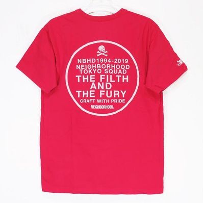 NEIGHBORHOOD ネイバーフッド 18SS SQD Tシャツ レッド