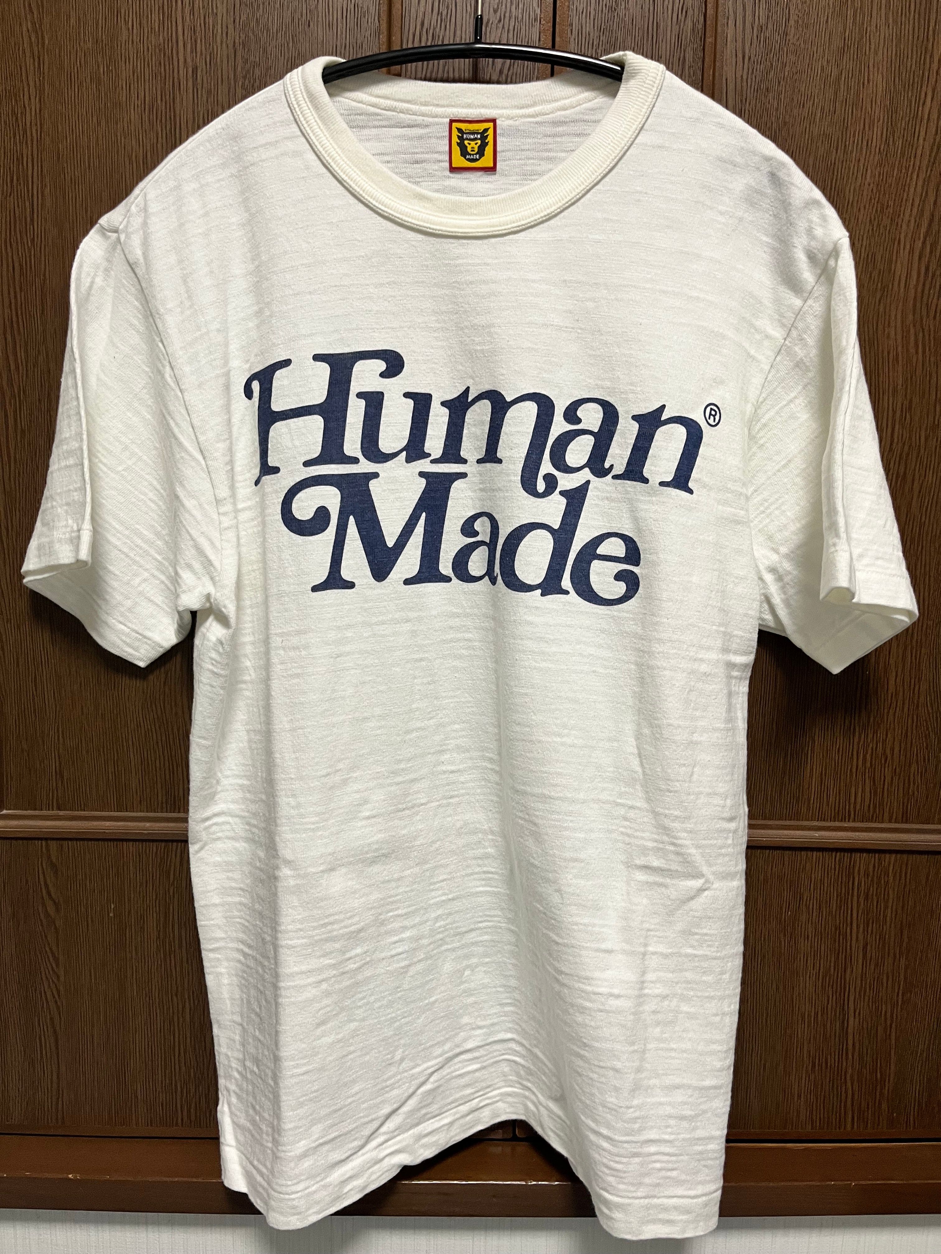 HUMAN MADE Girls Don't Cry at HUMAN MADE 1928 T-Shirt #1824 "White" / VERDY