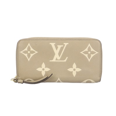 ルイヴィトン ジッピーウォレット バイカラーモノグラムアンプラント 長財布 M69794 レディース LOUIS VUITTON 中古