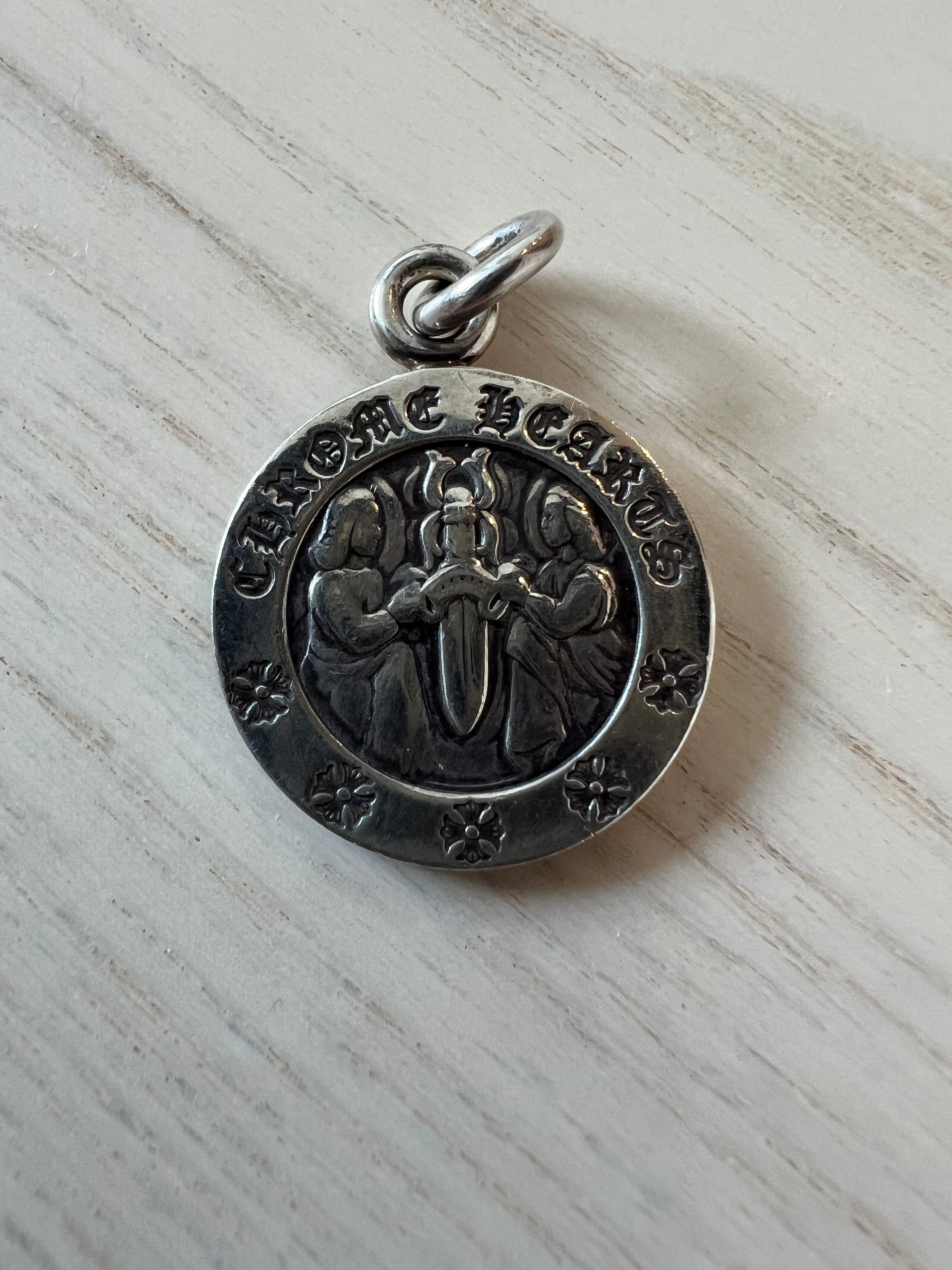 Chrome Hearts Angel Medal Charm "Silver"