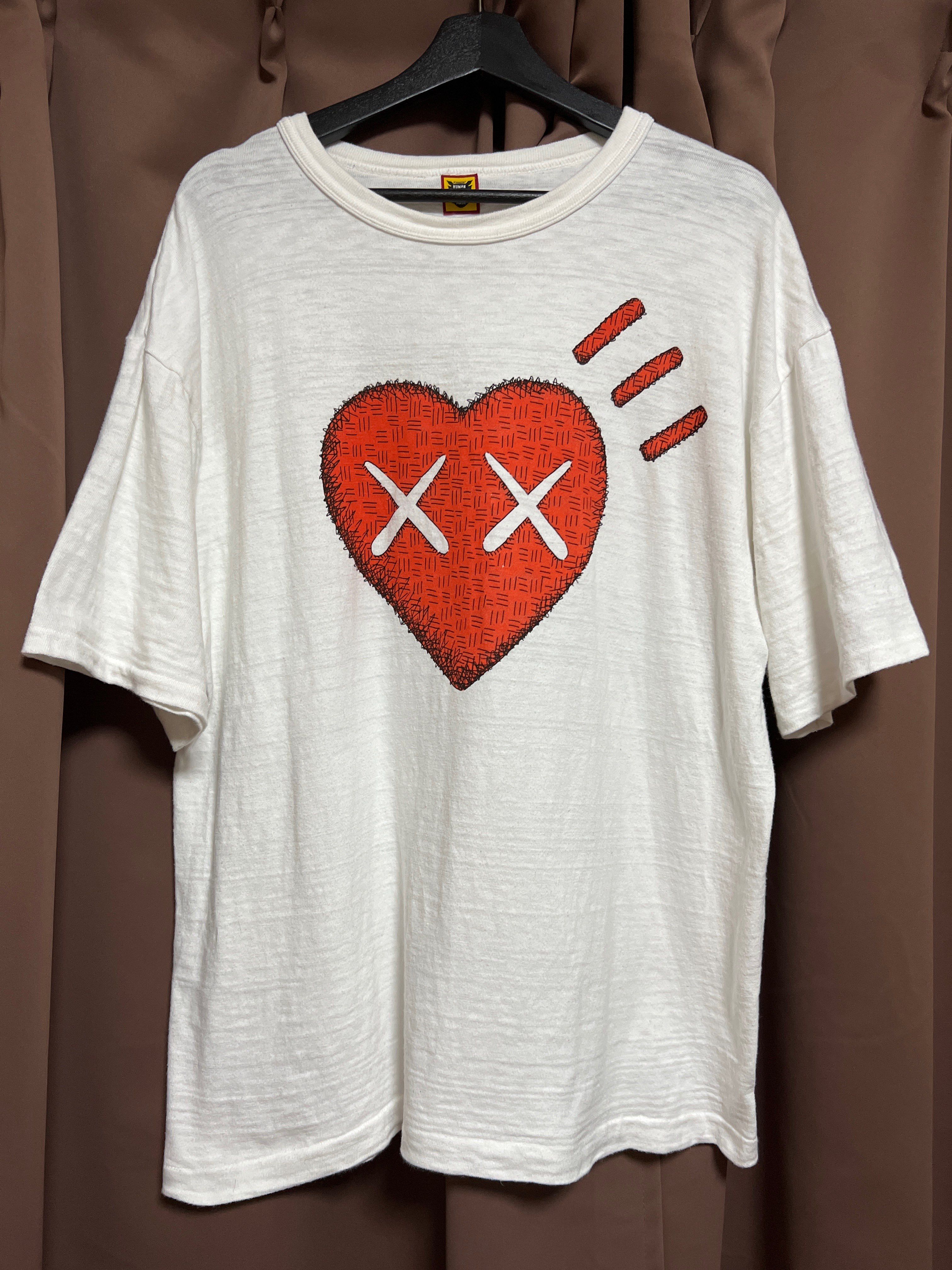 HUMAN MADE x KAWS T-SHRIT #1 "White"