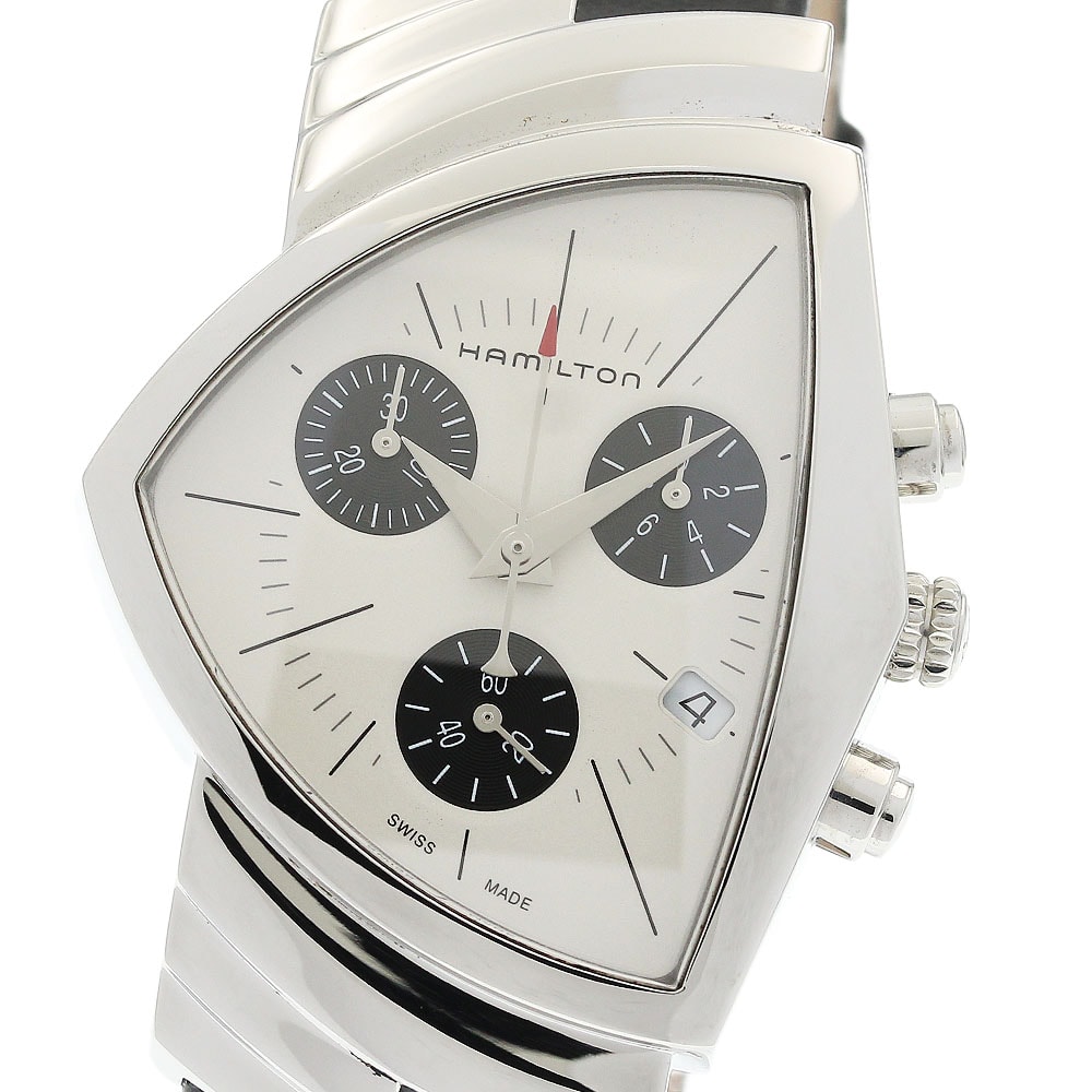 ☆良品  ハミルトン ベンチュラ クロノグラフ H244320 メンズ 【中古】