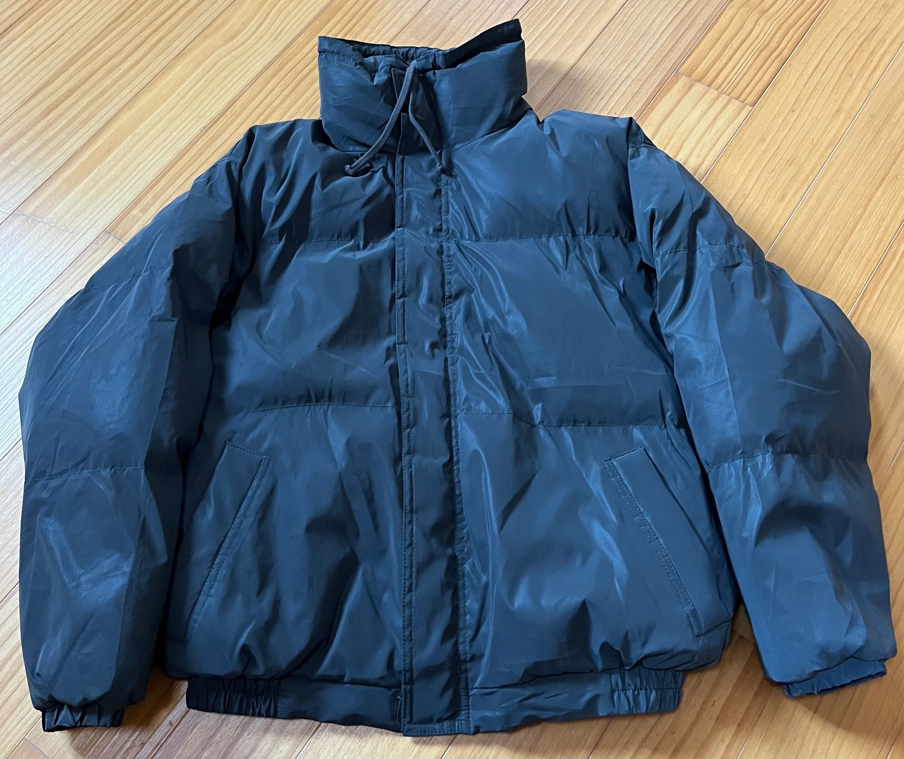 FEAR OF GOD ESSENTIALS Puffer Jacket "Black Reflective"