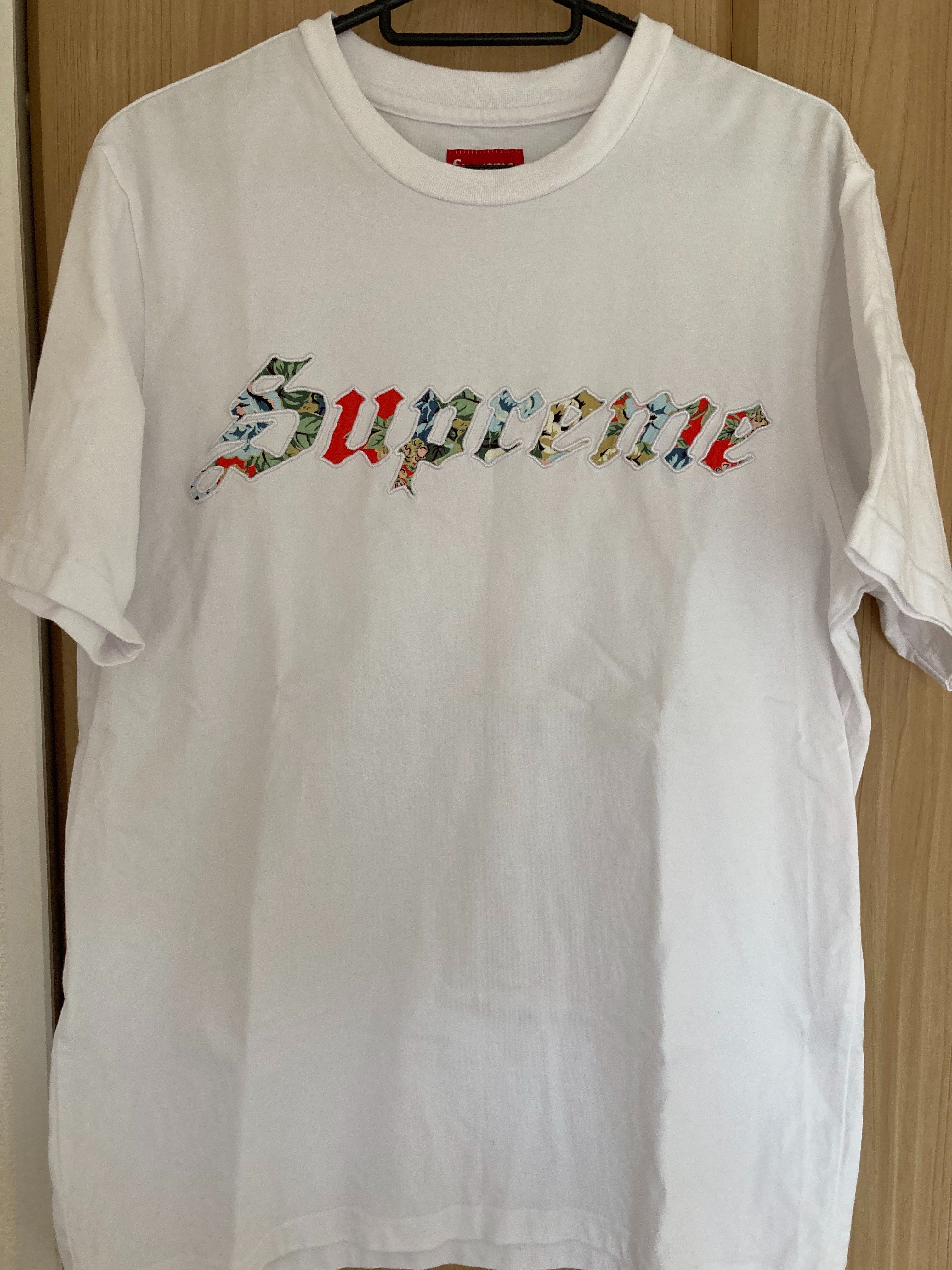 Supreme Floral Appliqué S/S Top "White"