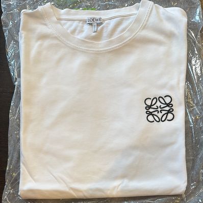 LOEWE Regular Fit T-Shirt in Cotton "White"