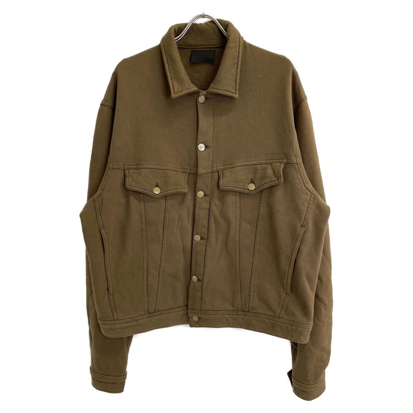 フィアオブゴッド FG30-033 ﾌﾞﾗｳﾝ French Terry Trucker L