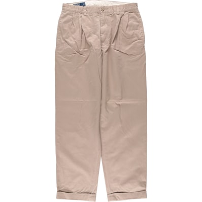 古着 ラルフローレン Ralph Lauren POLO by Ralph Lauren HAMMOND PANT ツータック チノパンツ メンズw33相当/eaa572249