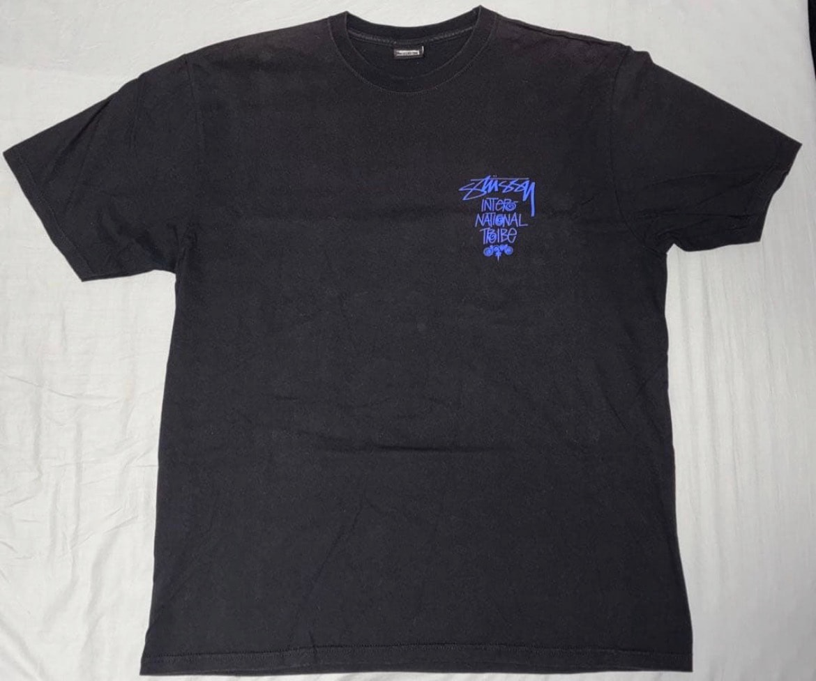 Stussy Tribe Stack Tee "Black"